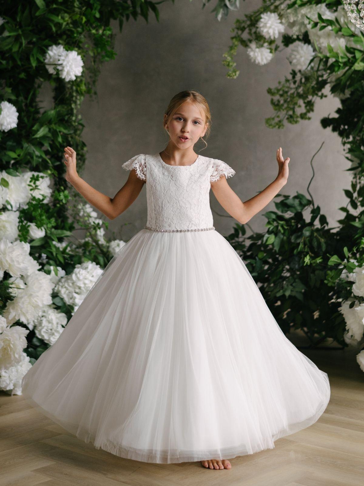 Fashion Burlington Communion Dresses Bat Mitzvah Burlington Baptism Outfits Burlington Girl White