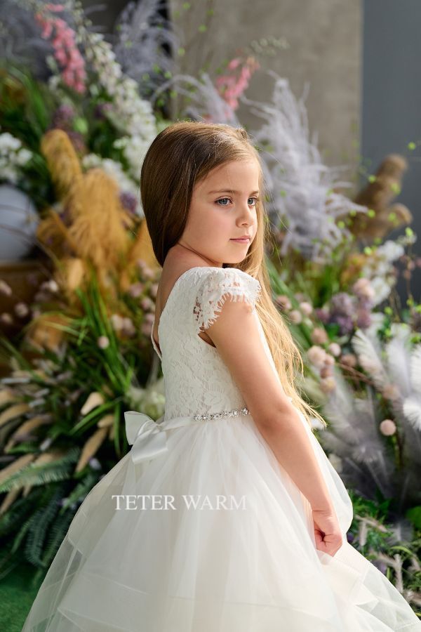 TETER WARM Best Communion Baptism Flower Girl Occasion Dresses Design in North Beach