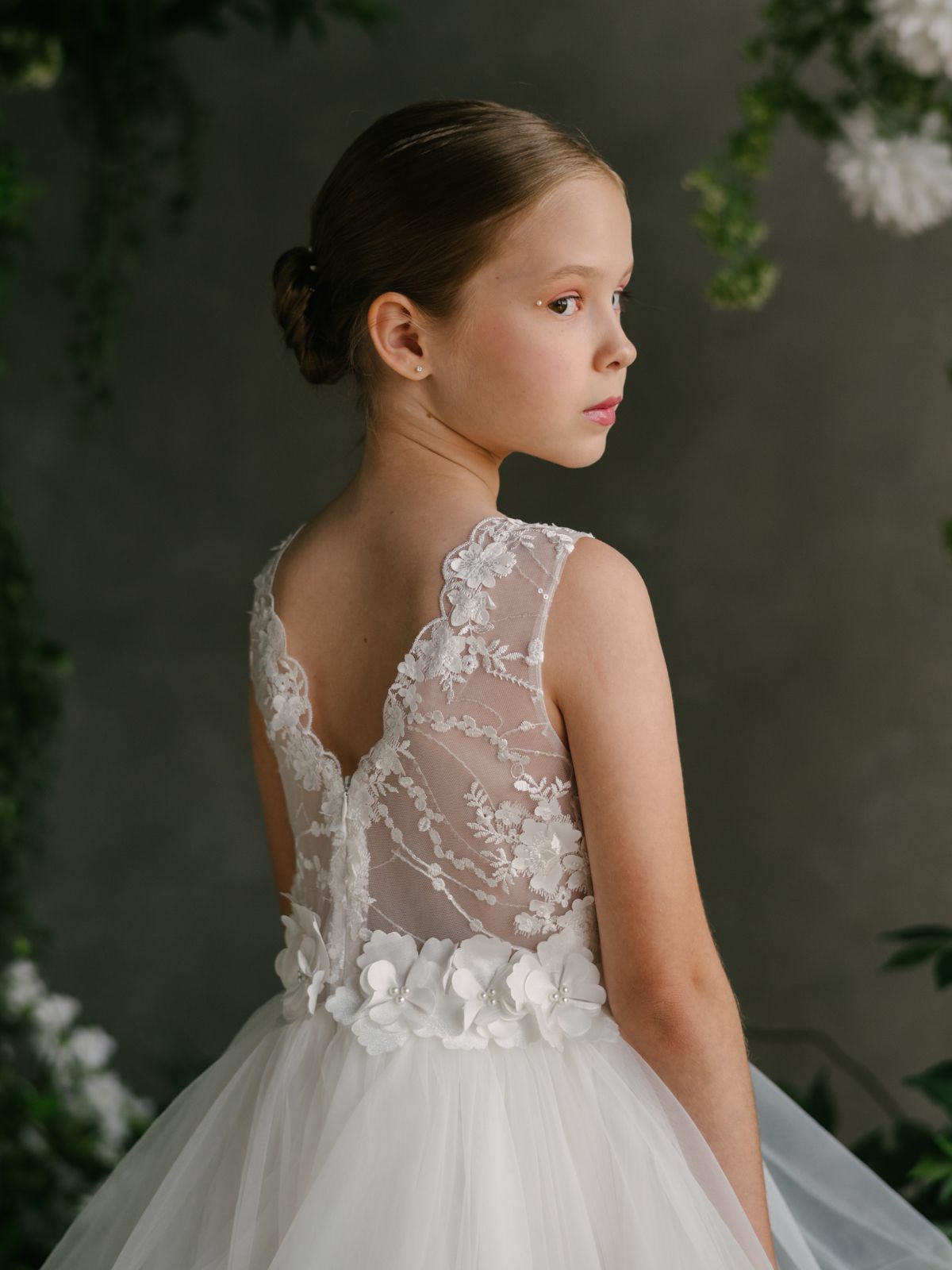TETER WARM Communion Girls White Dress Occasion Flow Lace Princess Wear in New Jersey