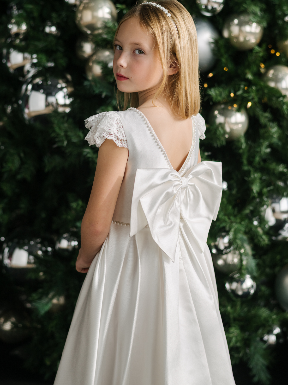 White Communion Dresses Long Beach