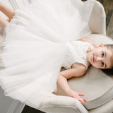 Flower Girls White Dress Princess Wear in New Jersey