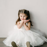 Flower Girls White Dress Princess Wear in New Jersey