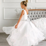 First Communion Communion Dresses Flower Girl Wedding White Dress