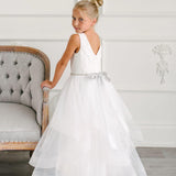 First Communion Communion Dresses Flower Girl Wedding White Dress