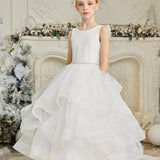 First Communion Communion Dresses Flower Girl Wedding White Dress