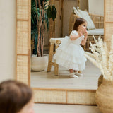 Baby Baptism Dresses Flower Girl Wedding White Dress