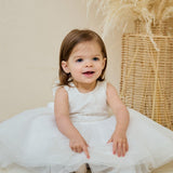 Baby Baptism Dresses Flower Girl Wedding White Dress