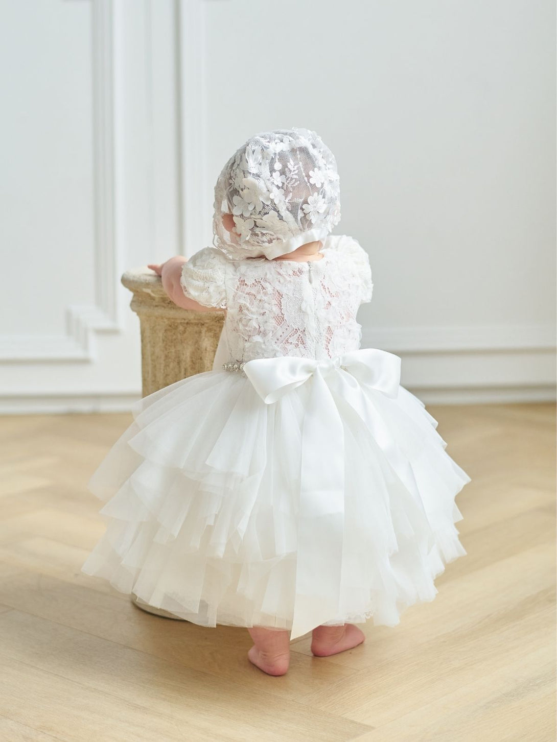 TETER WARM Baptism First Birthday Flower Lace Princess Dress in New Jersey