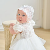 TETER WARM Baptism First Birthday Flower Lace Princess Dress in New Jersey