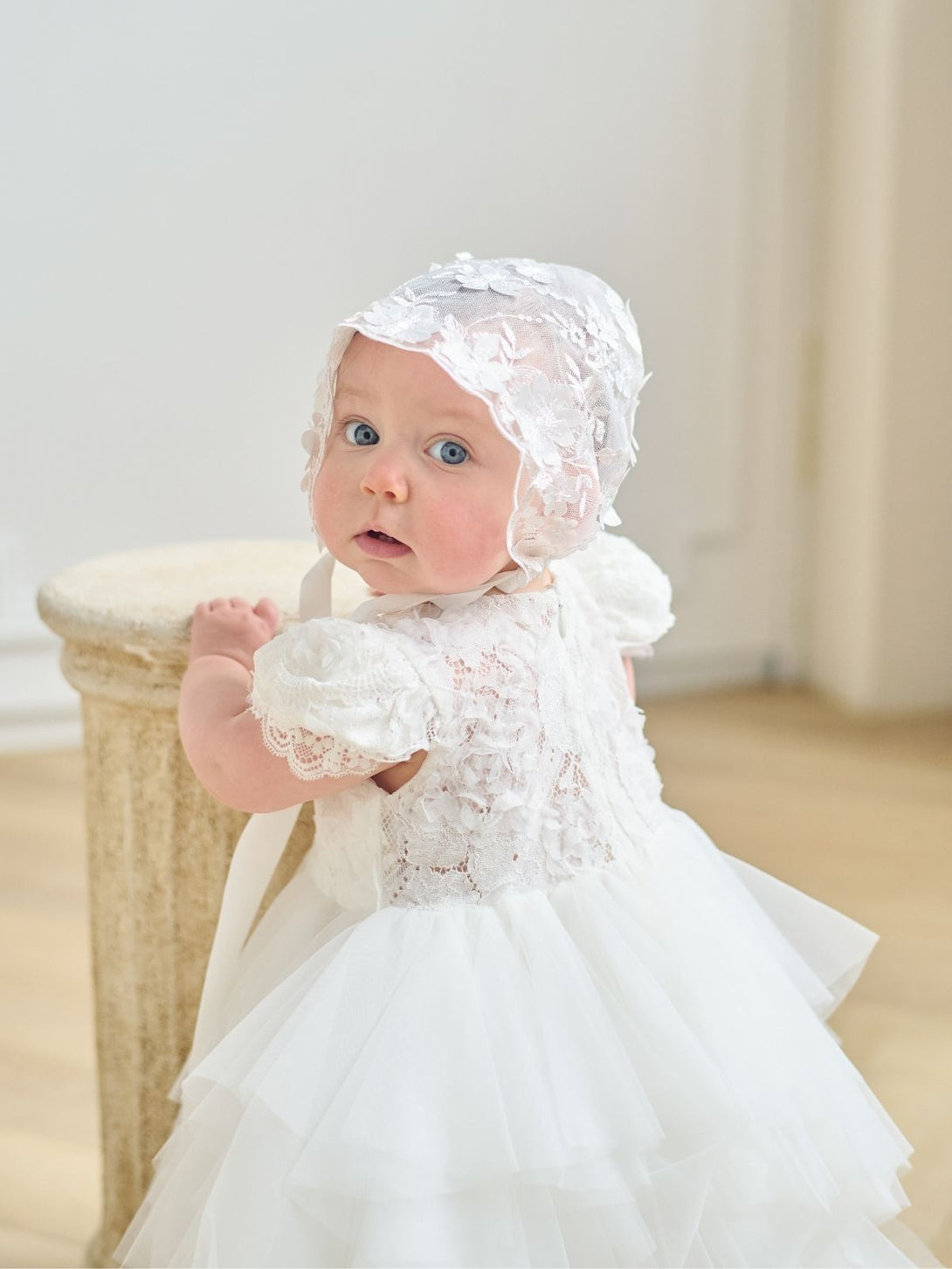 TETER WARM Baptism First Birthday Flower Lace Princess Dress in New Jersey