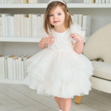 TETER WARM Baptism First Birthday Flower Lace Princess Dress in New York