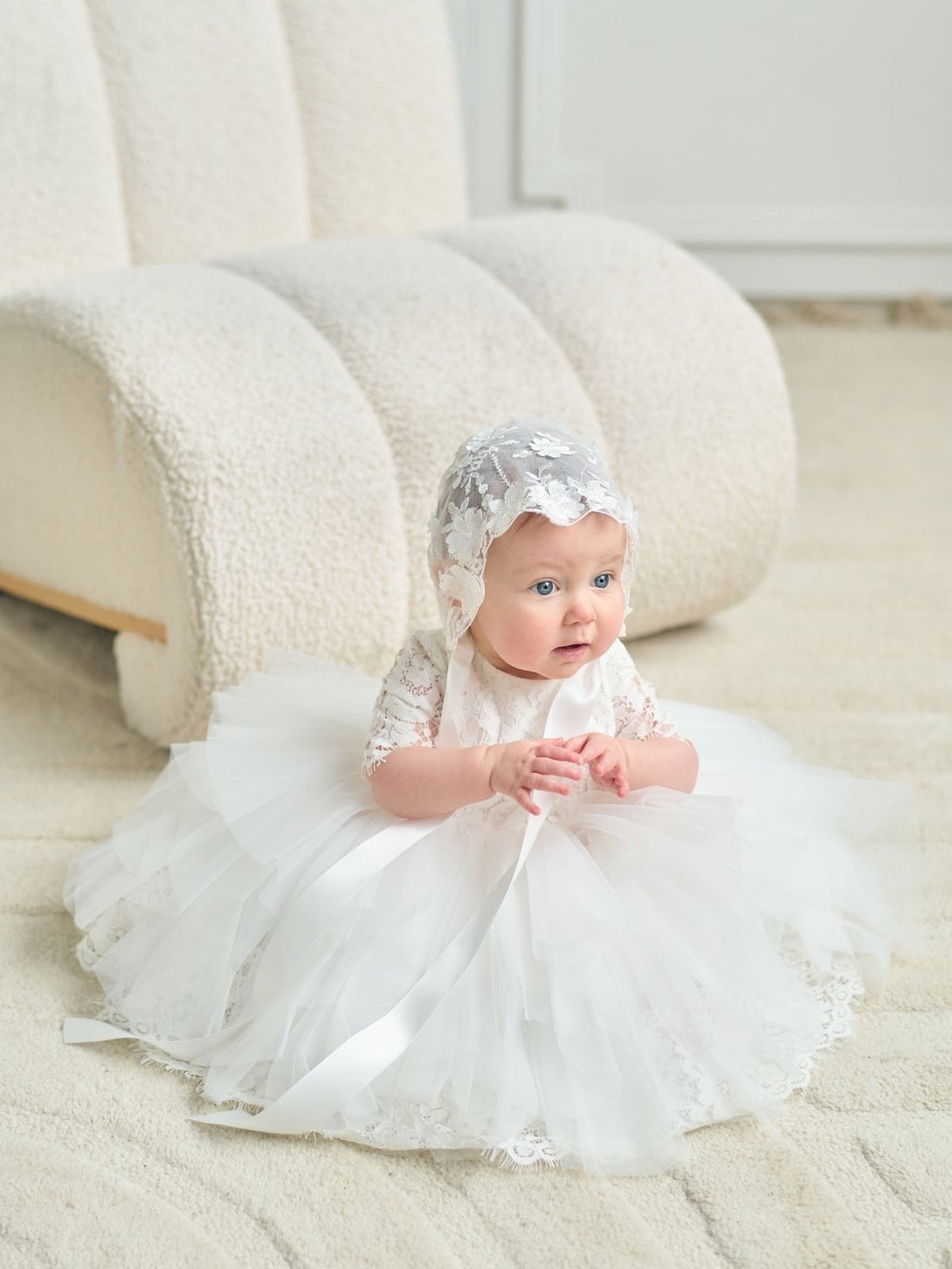 Baby Baptism Dresses Girl Wedding White Dress
