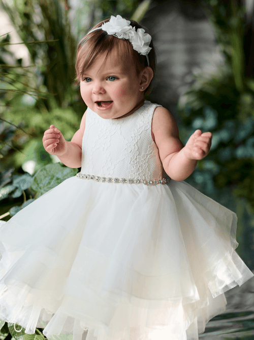 womens white smocked dress White Smocked Midi Dress main image 1