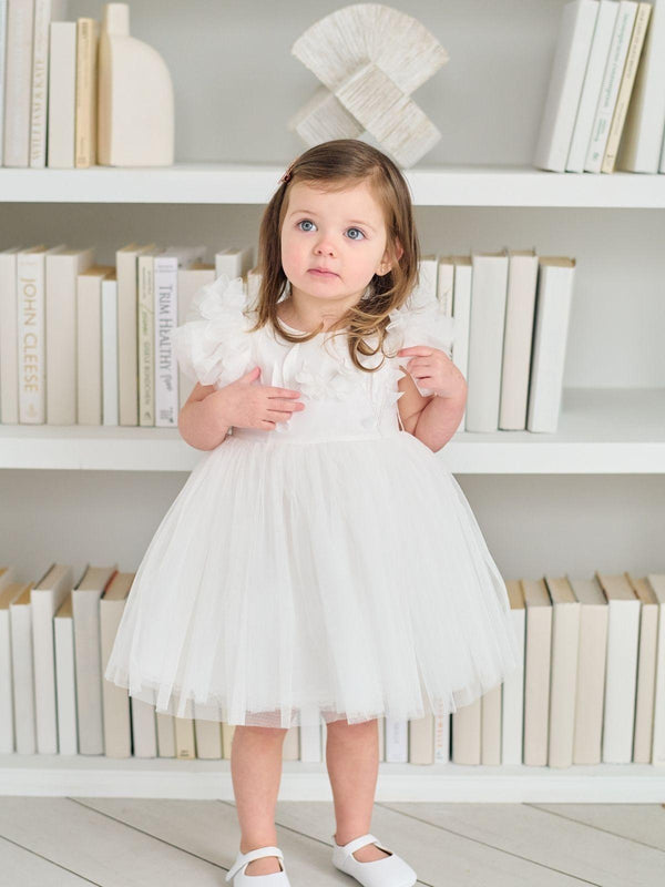 TETER WARM Baptism First Birthday Flower Lace Princess Dress in New York