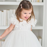 Baby Baptism Dresses Flower Girl Wedding White Dress