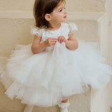 Baby Baptism Dresses Flower Girl Wedding White Dress