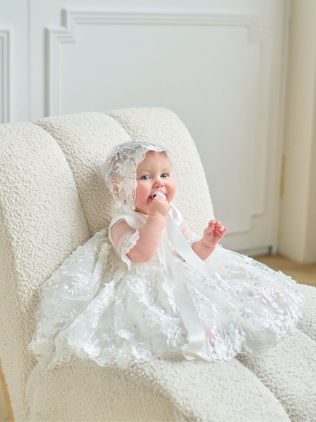 Baby Baptism Dresses Flower Girl Wedding Dress