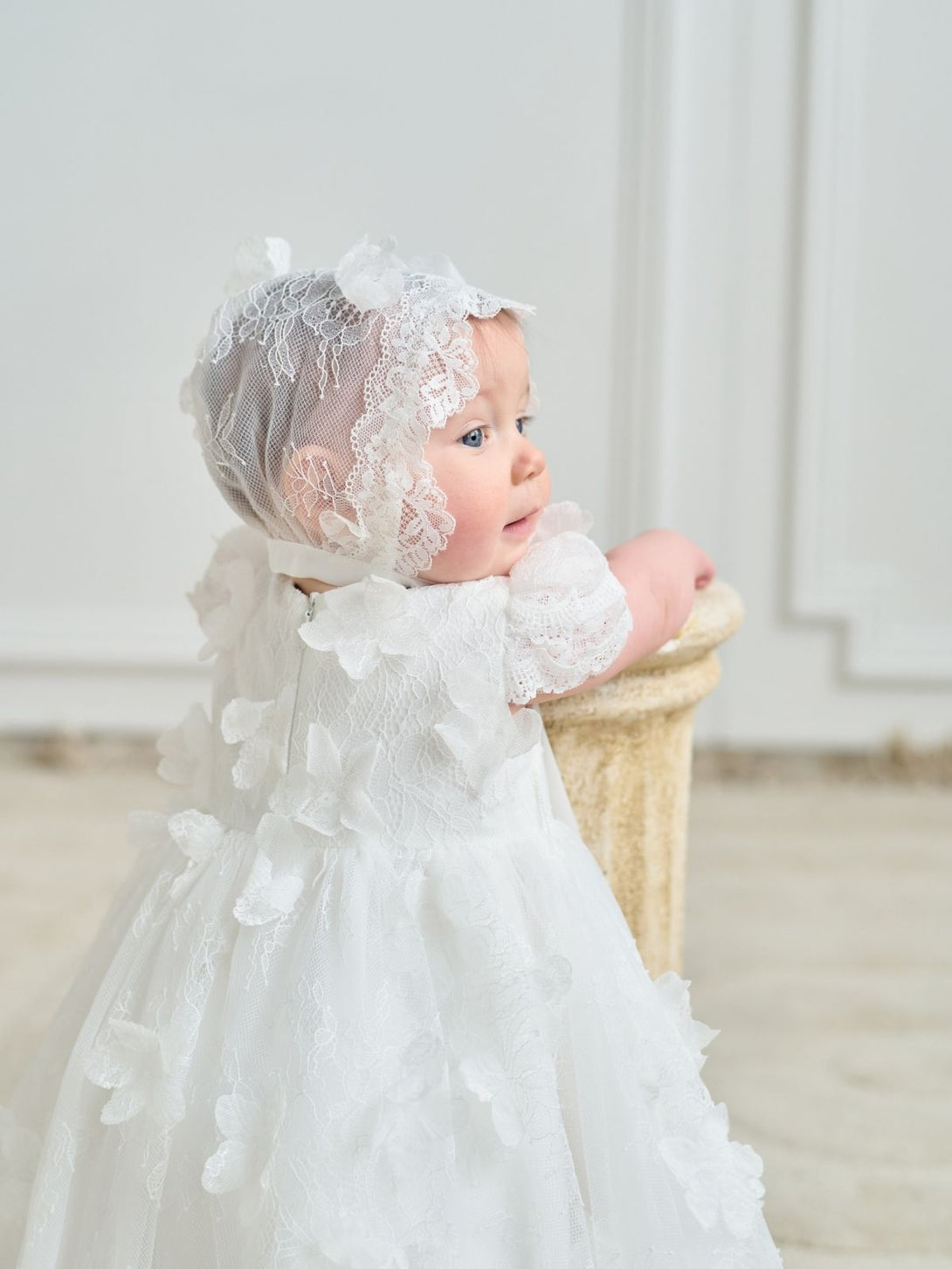 Baby Baptism Dresses Flower Girl Wedding White Dress