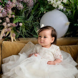 Baby Baptism Dresses Flower Girl Wedding White Dress