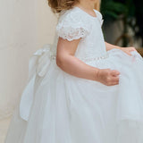 Baby Baptism Dresses Flower Girl Wedding White Dress