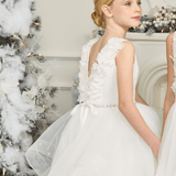 First Communion Communion Dresses Flower Girl Wedding White Dress