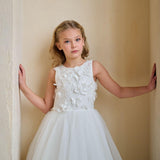 First Communion Communion Dresses Flower Girl Wedding White Dress