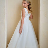 First Communion Communion Dresses Flower Girl Wedding White Dress