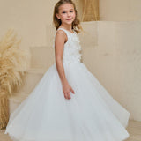 First Communion Communion Dresses Flower Girl Wedding White Dress