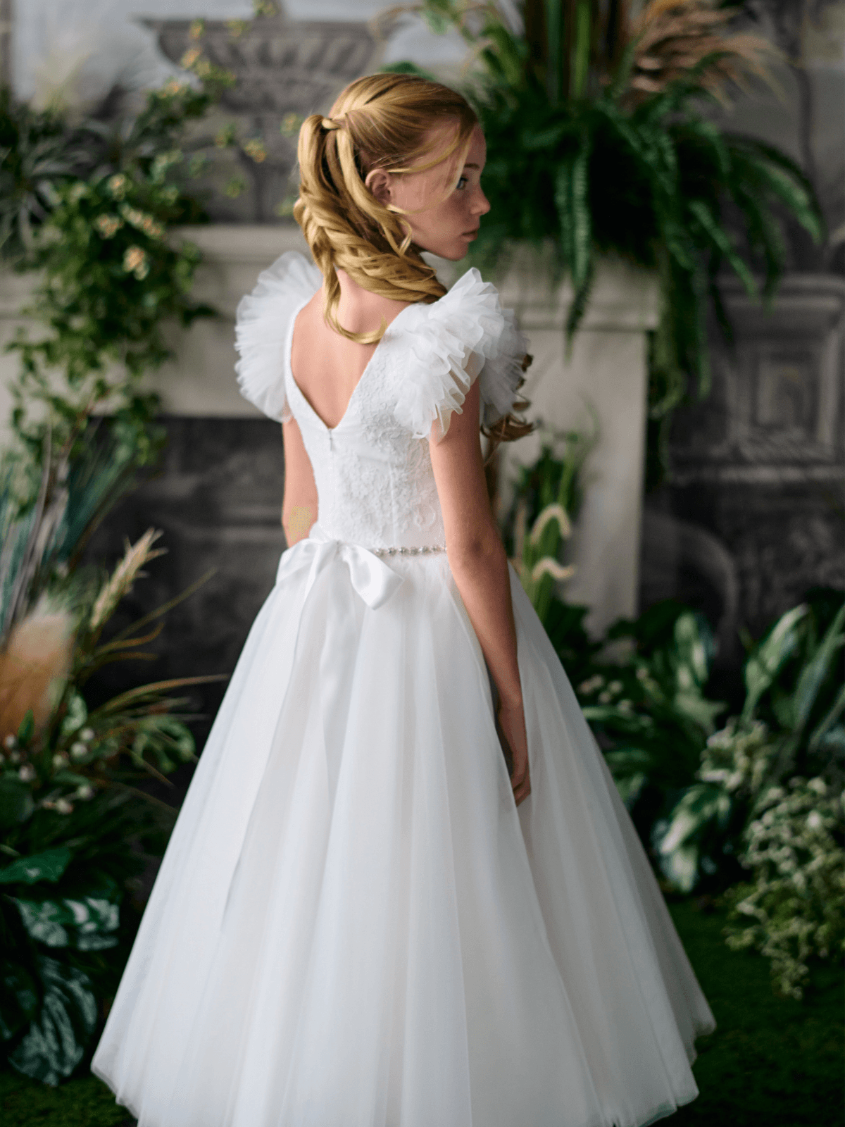 First Communion Communion Dresses Flower Girl Wedding White Dress