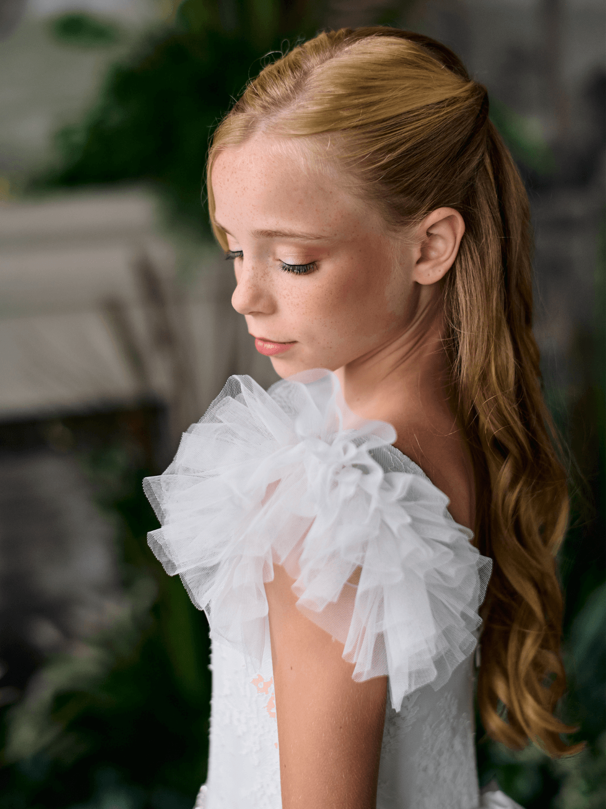 First Communion Communion Dresses Flower Girl Wedding White Dress