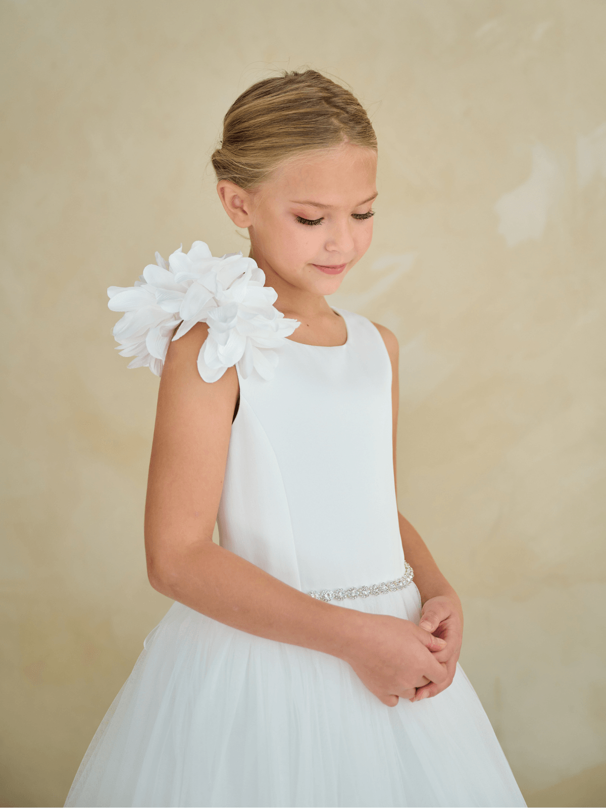 First Communion Communion Dresses Flower Girl Wedding White Dress
