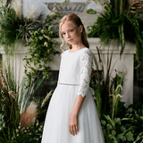 First Communion Communion Dresses Flower Girl Wedding White Dress