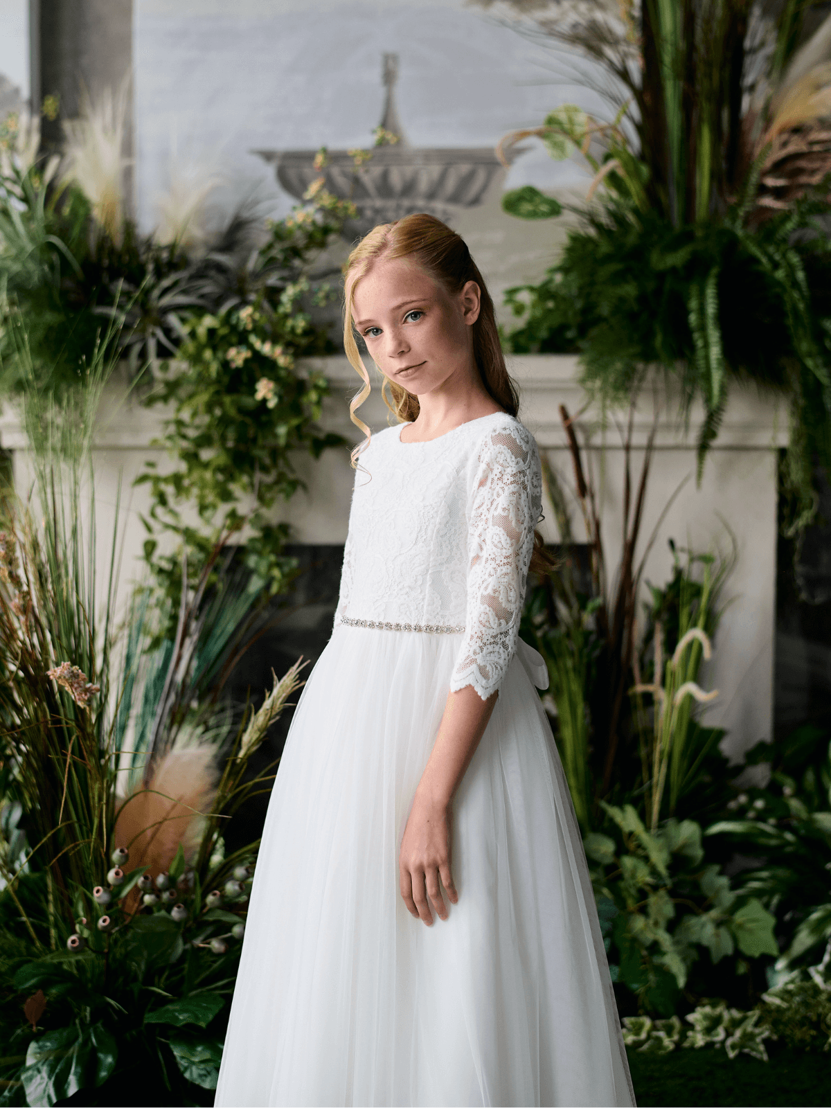 First Communion Communion Dresses Flower Girl Wedding White Dress