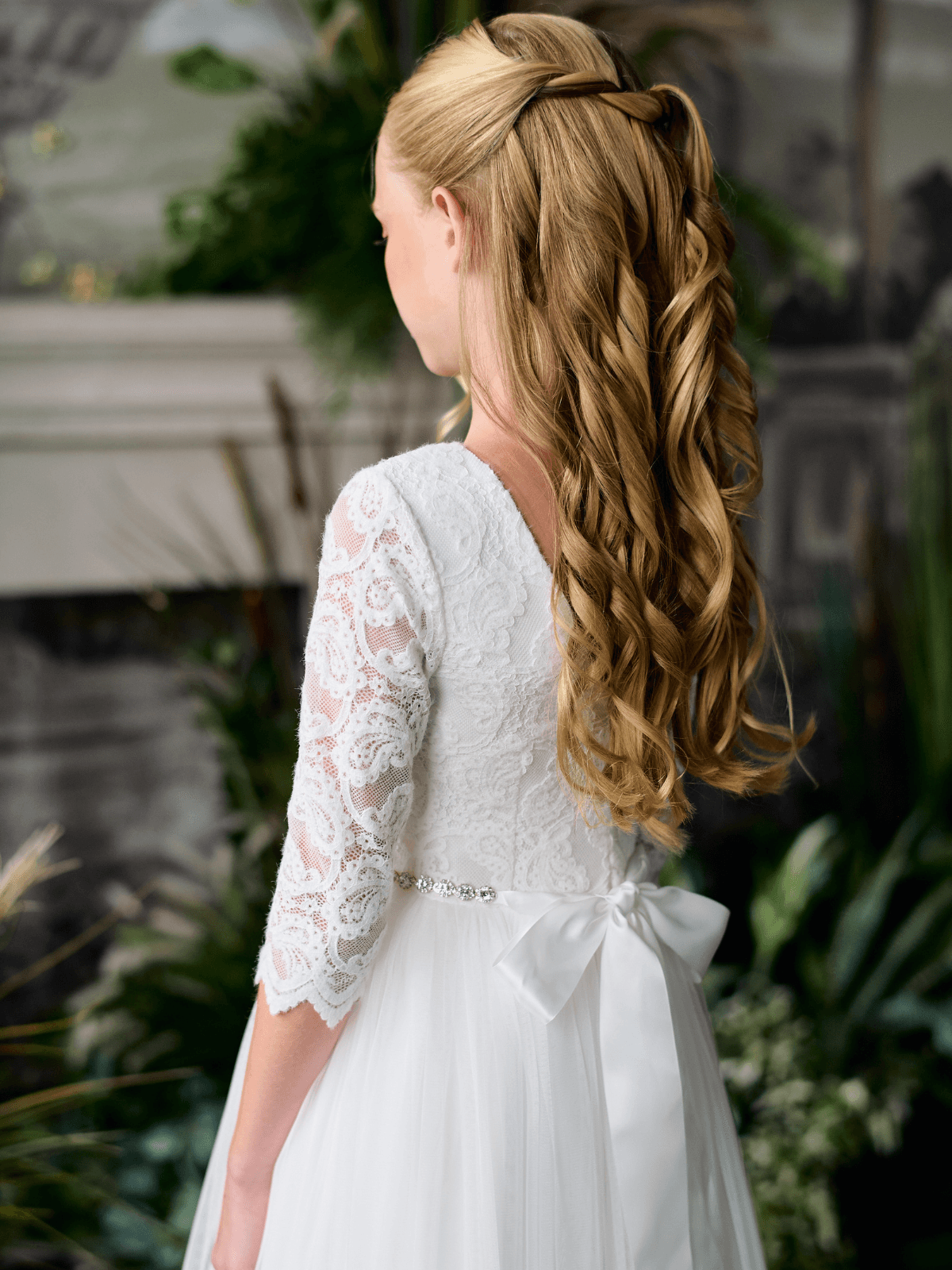 First Communion Communion Dresses Flower Girl Wedding White Dress