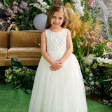 First Communion Communion Dresses Flower Girl Wedding White Dress