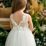 First Communion Communion Dresses Flower Girl Wedding White Dress