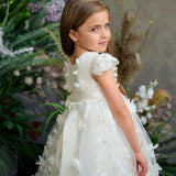 First Communion Flower Girl Wedding White Dress