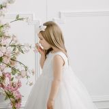 TETER WARM Flower Girls White Dress Occasion Flow Lace Princess Wear in New Jersey
