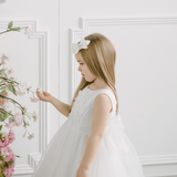 First Communion Wedding White Dress Baby Baptism Dress