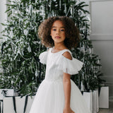 First Communion Girl Wedding White Dress
