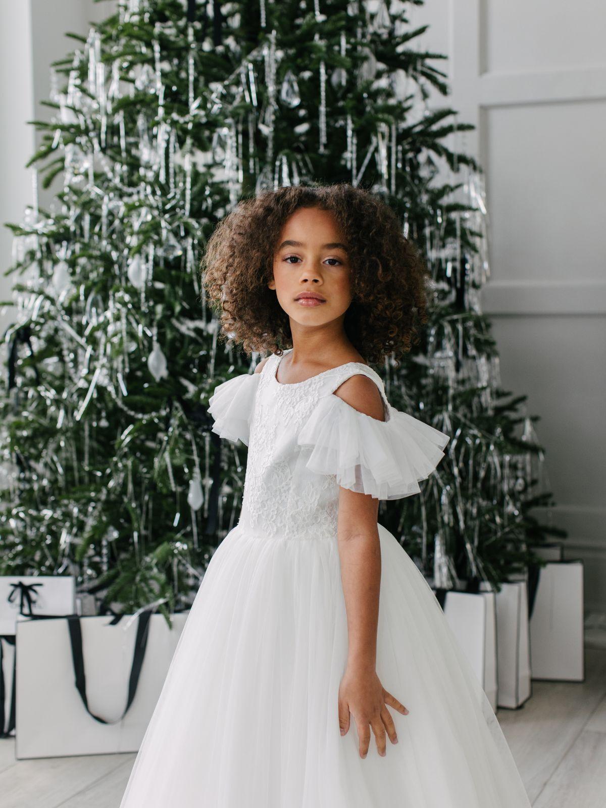 First Communion Girl Wedding White Dress