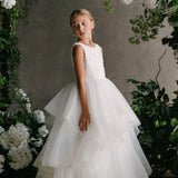 First Communion Communion Dresses Flower Girl Wedding White Dress