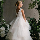 First Communion Communion Dresses Flower Girl Wedding White Dress