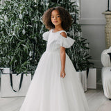First Communion Wedding White Dress