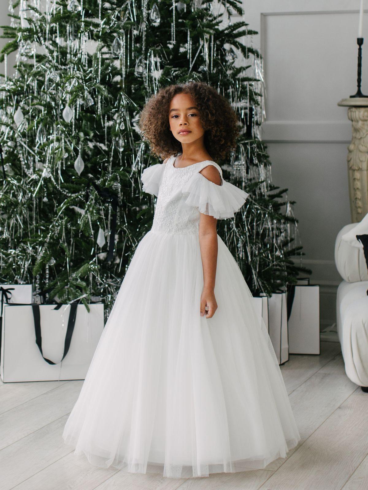 First Communion Wedding White Dress