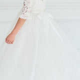 First Communion Communion Dresses Flower Girl Wedding White Dress