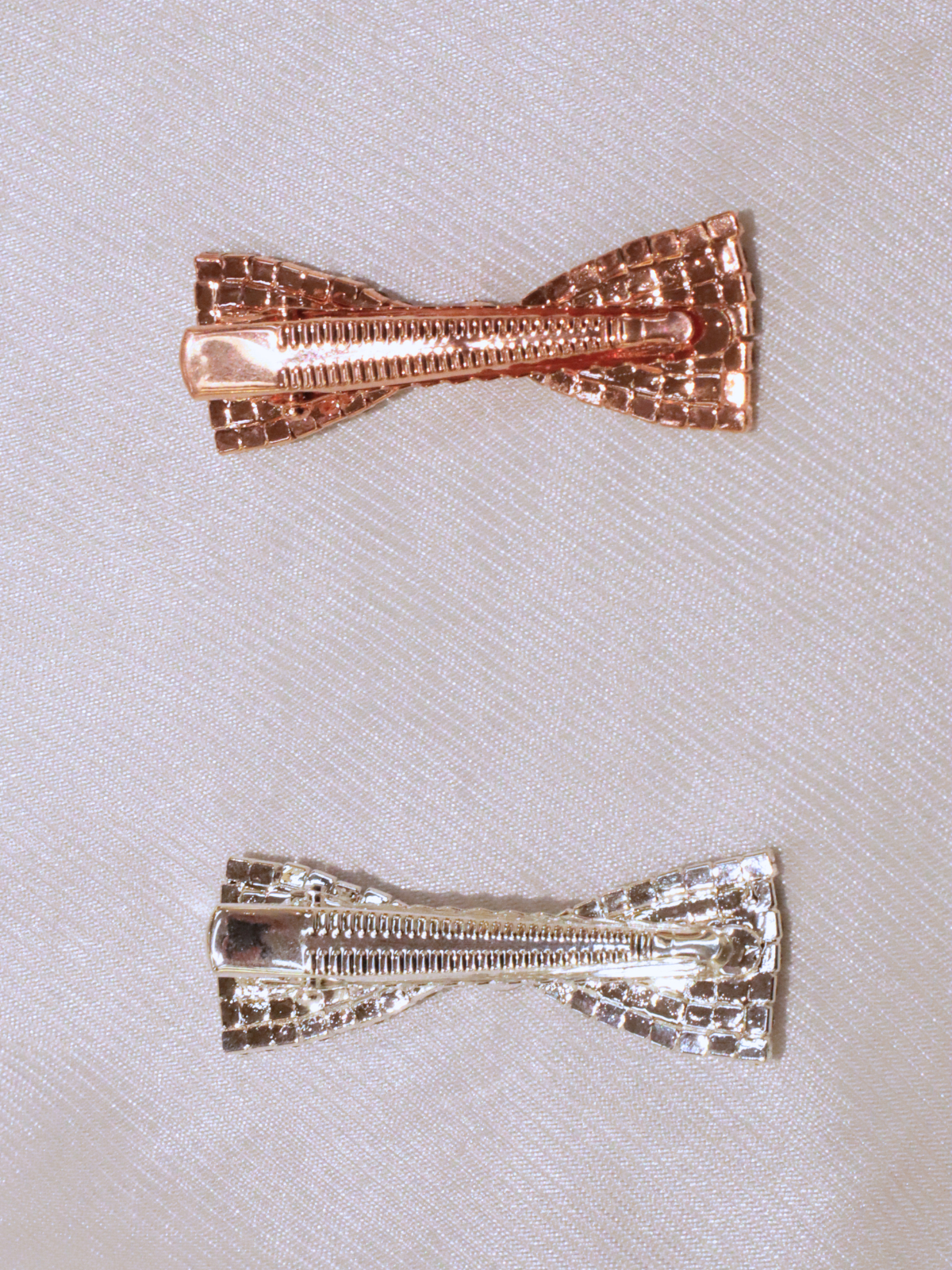2Pc Bow Hair Clips