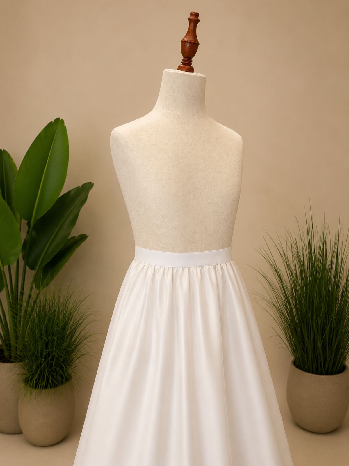 Girls’ White Petticoat - P01