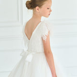 First Communion Communion Dresses Flower Girl Wedding White Dress