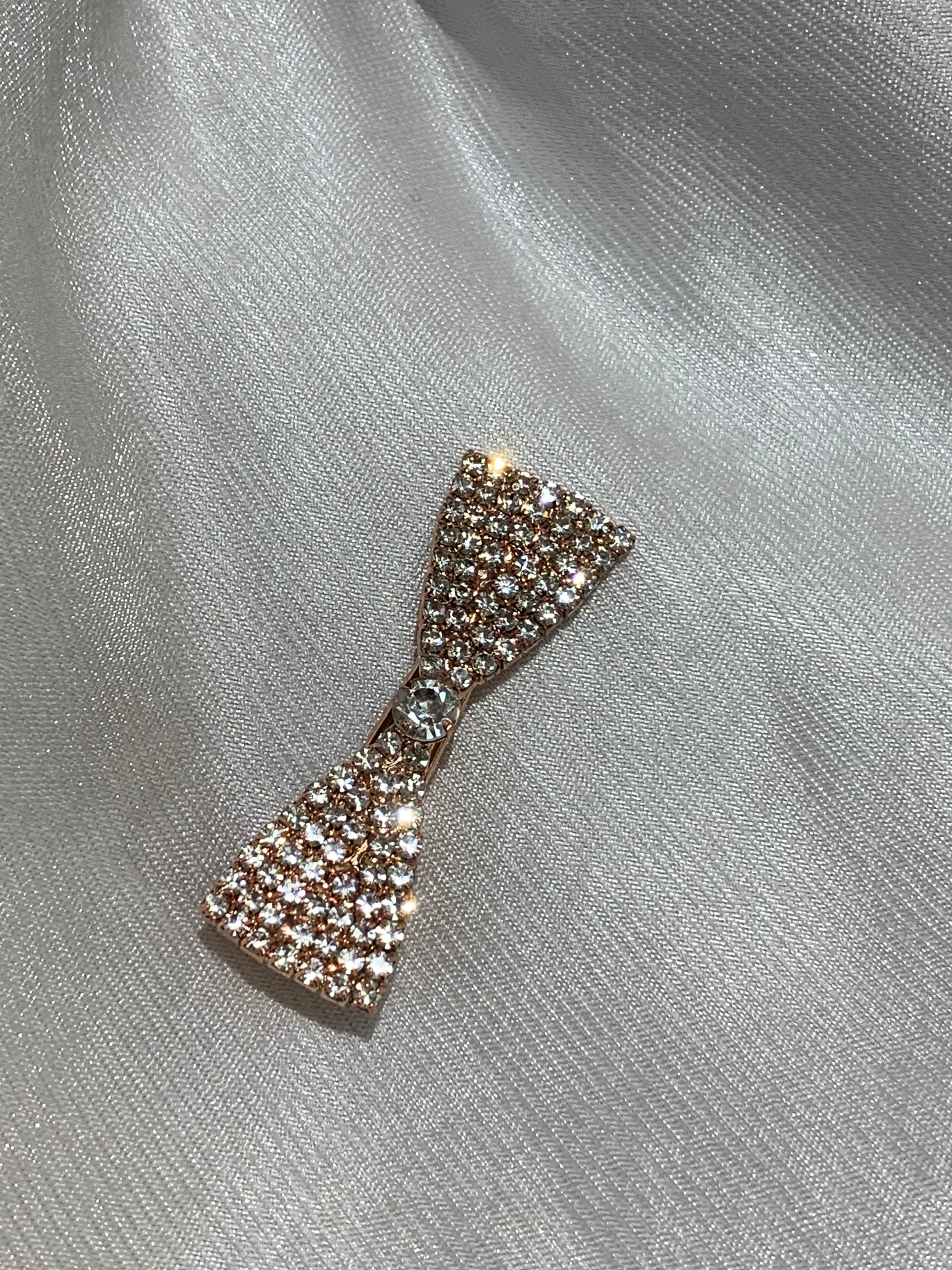 2Pc Bow Hair Clips